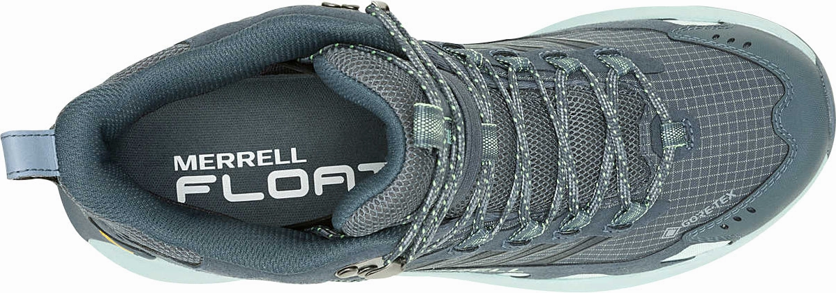 Merrell Moab Speed 2 Mid GORE-TEX Mens Walking Boots - Grey Ultimate Trail Walk Outdoor Stroll