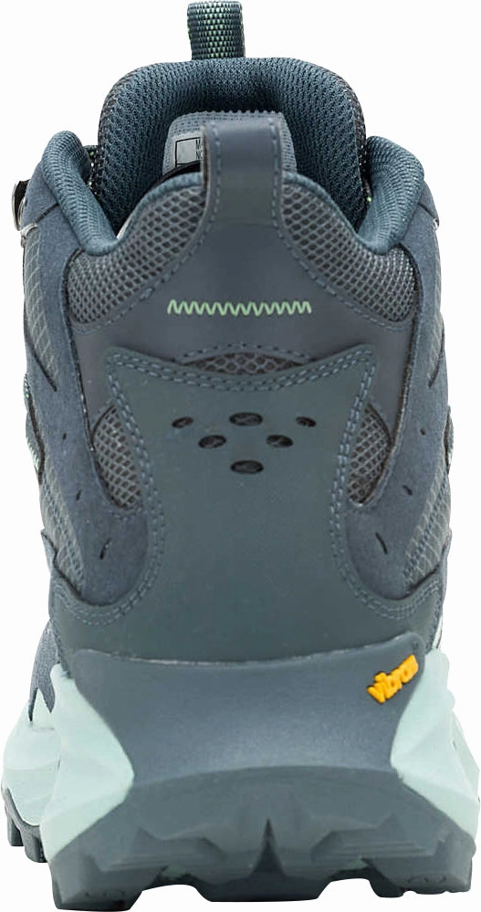 Merrell Moab Speed 2 Mid GORE-TEX Mens Walking Boots - Grey Trail Climbing Fit easy move