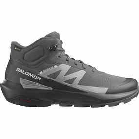 Salomon Elixir Activ Mid GORE-TEX Mens Walking Shoes - Grey Nature Focus
