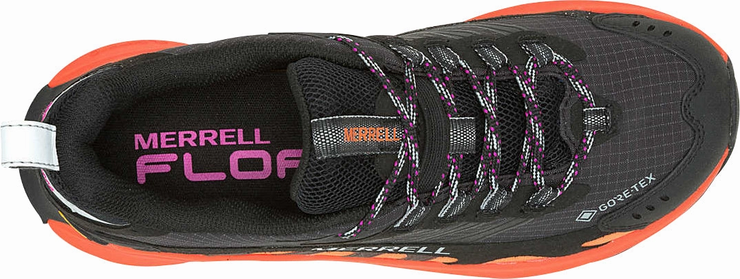 Merrell Moab Speed 2 GORE-TEX Womens Walking Shoes - Black Extreme Protection Secure Hiking