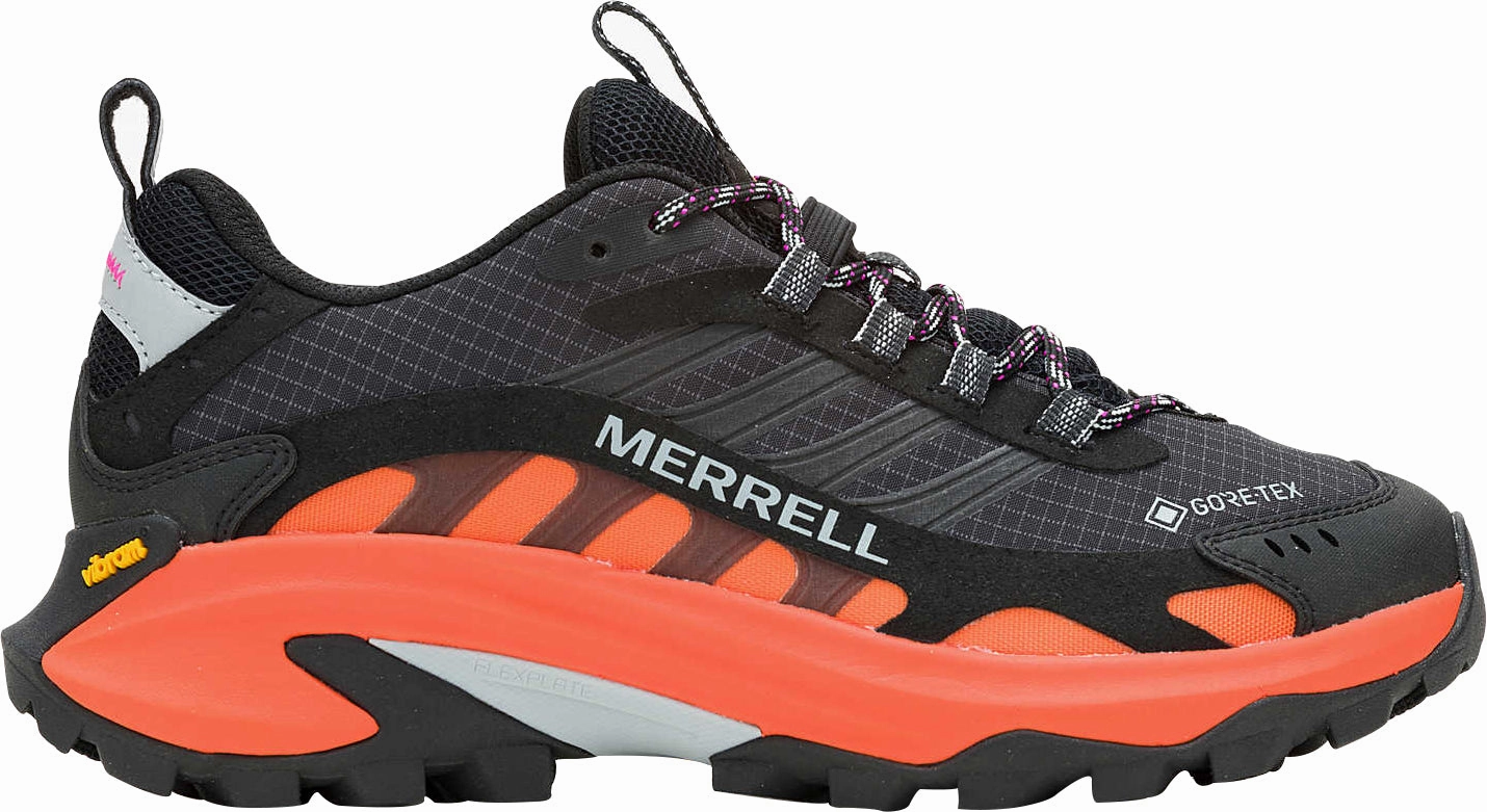 Merrell Moab Speed 2 GORE-TEX Womens Walking Shoes - Black Peak Protection Fast Hiking Boots