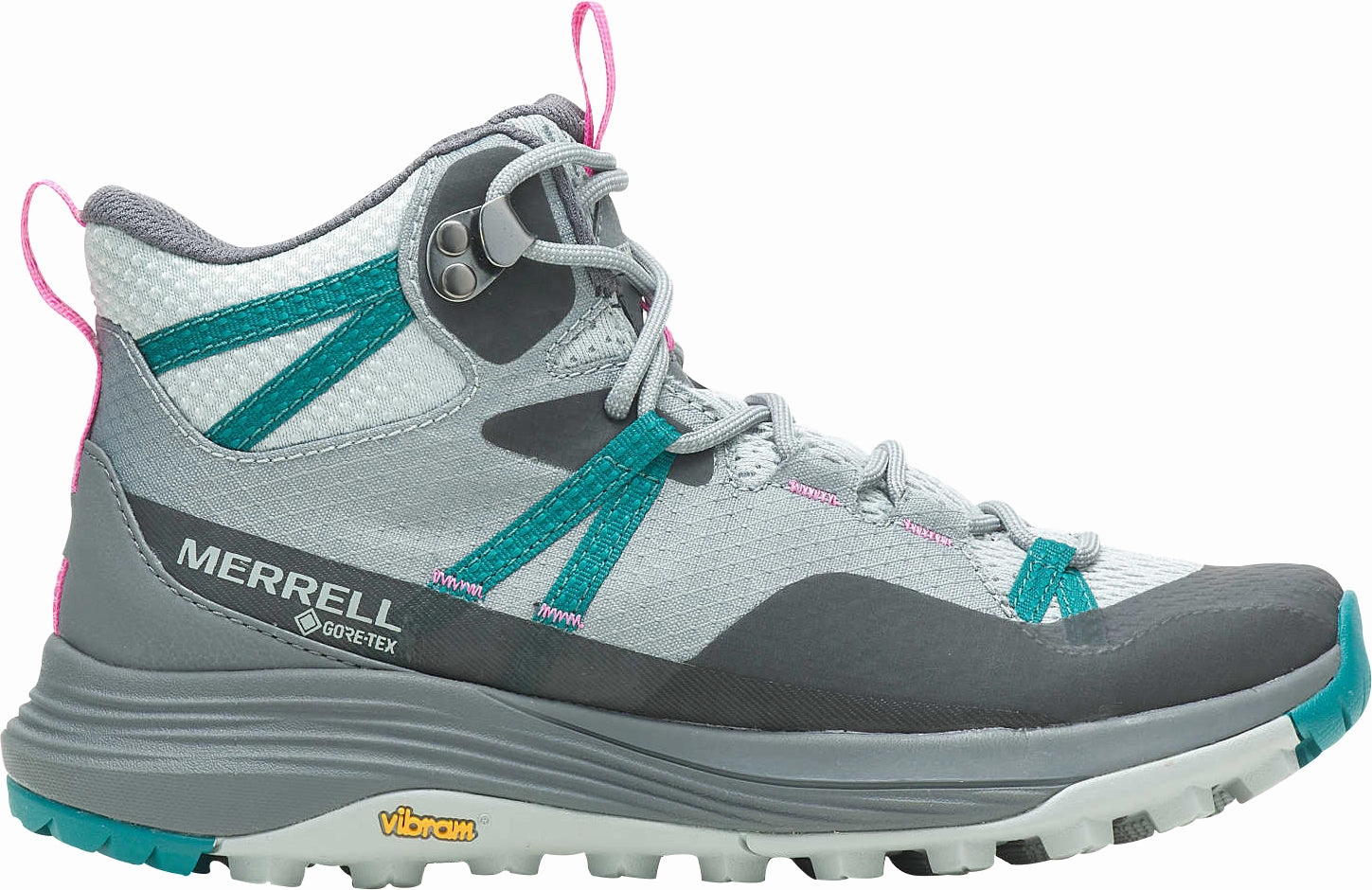 Protective Layer Merrell Siren 4 Mid GORE-TEX Womens Walking Boots - Grey