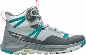 Protective Layer Merrell Siren 4 Mid GORE-TEX Womens Walking Boots - Grey