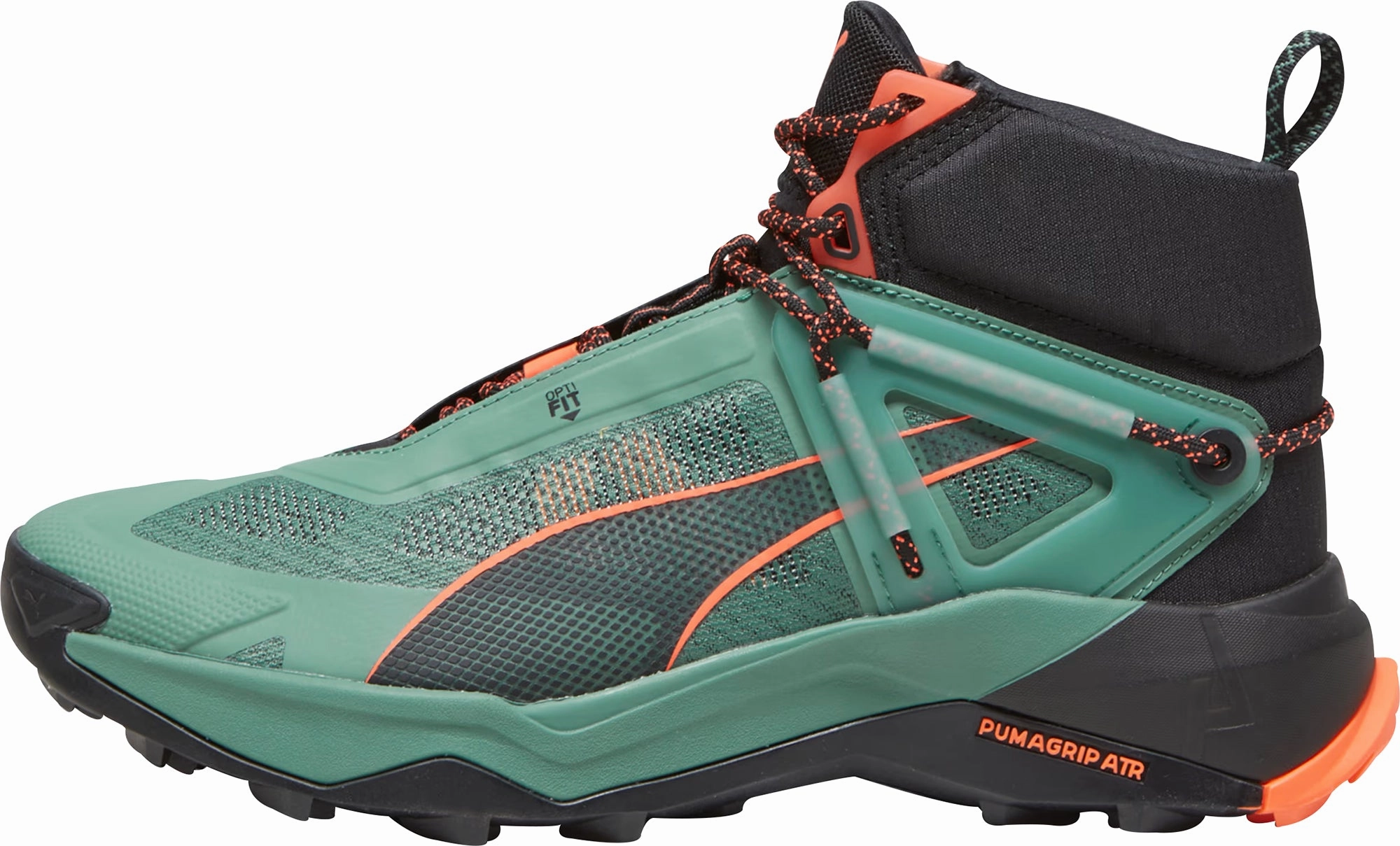 Puma Explore Nitro Mid Mens Walking Boots - Green Exploration Gear
