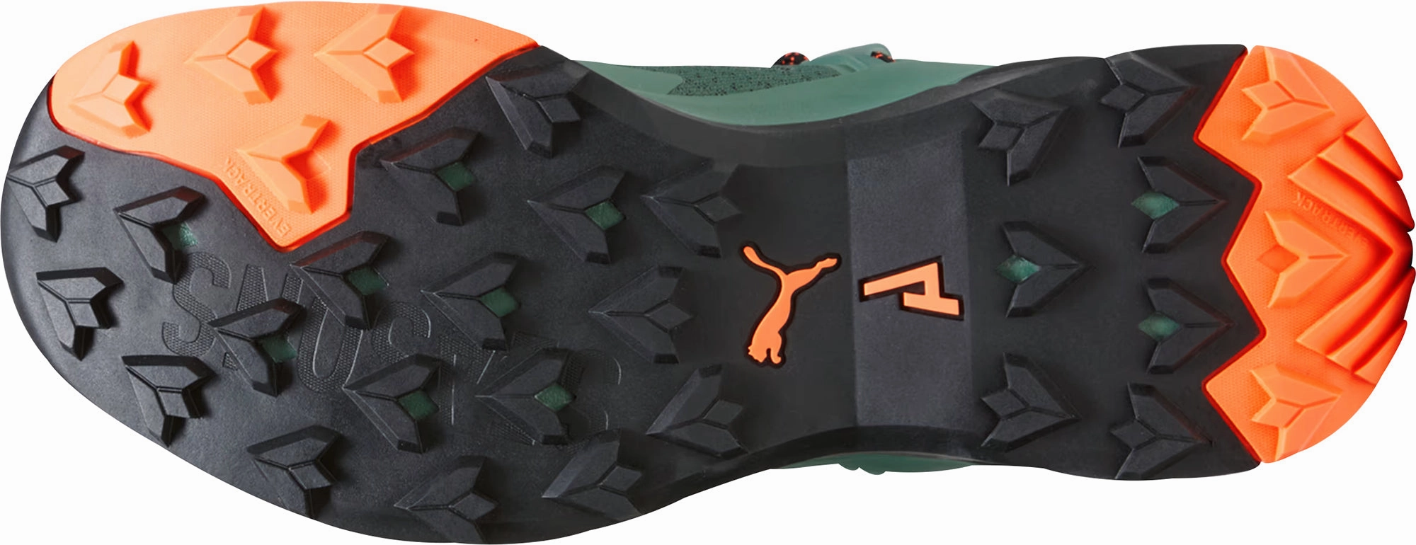 Heavy Duty Cushioning Puma Explore Nitro Mid Mens Walking Boots - Green