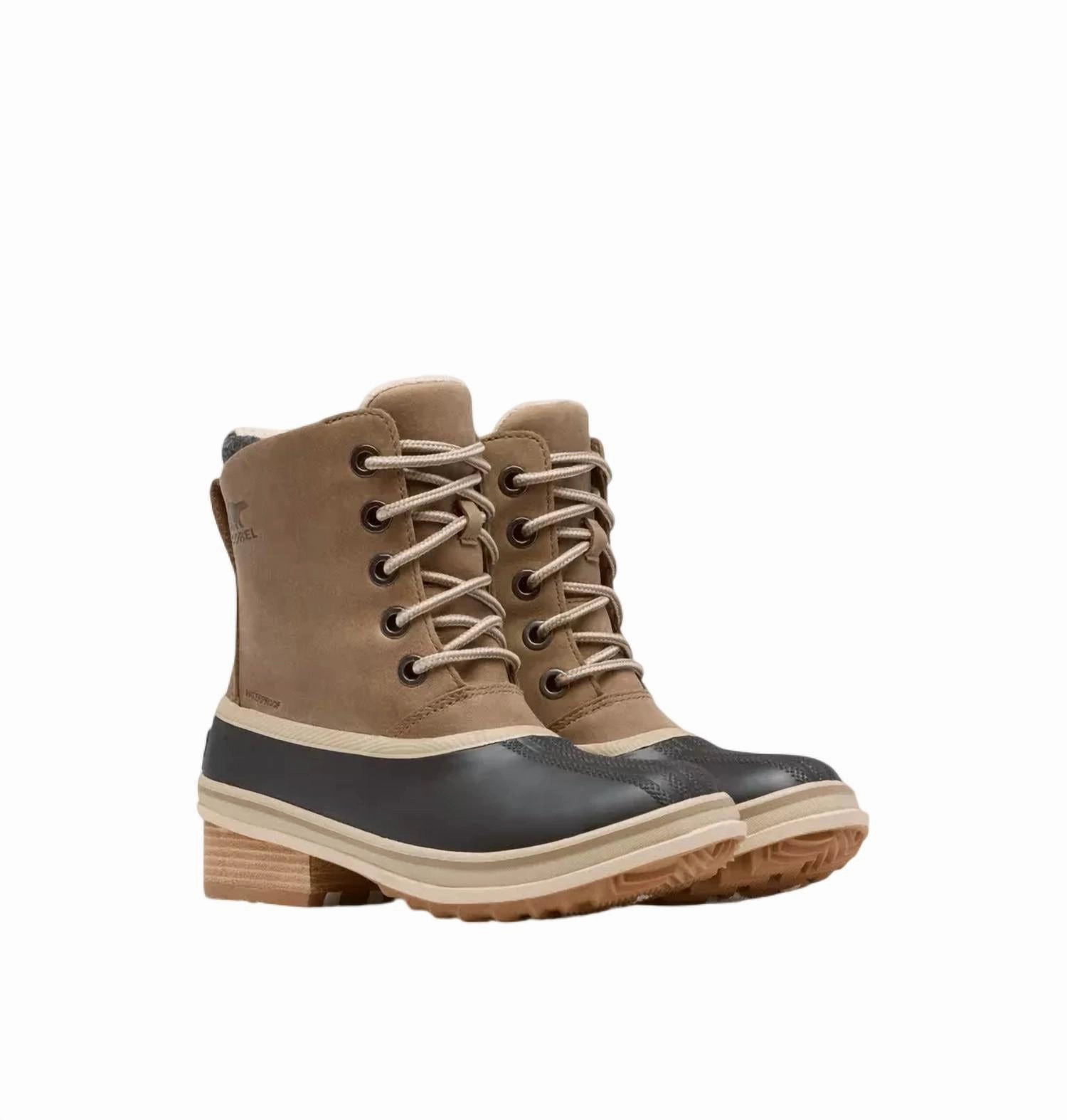 Women's Slimpack Iii Lace Winter Boots In Khaki Ii Cold Boots