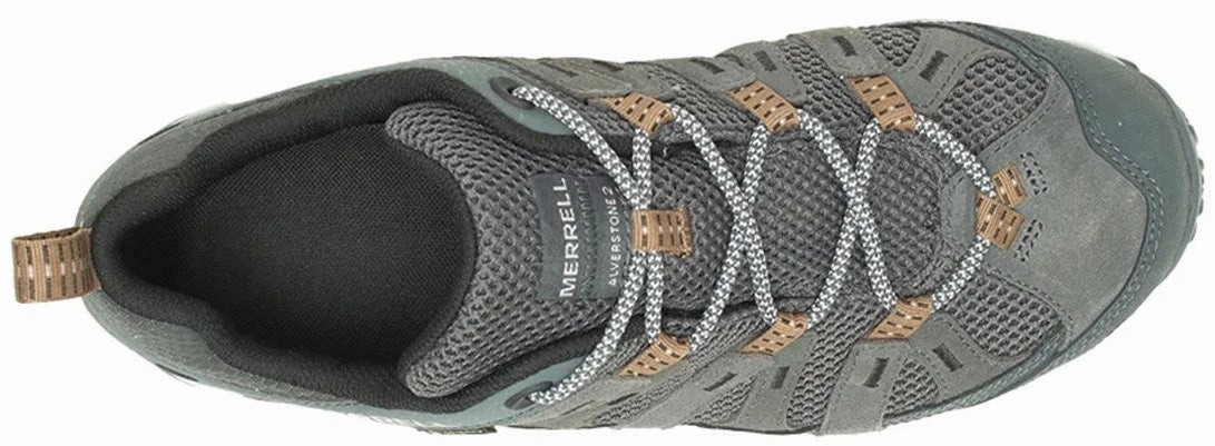 Climb Path Comfort Walk Merrell Alverstone 2 GORE-TEX Mens Walking Shoes - Grey