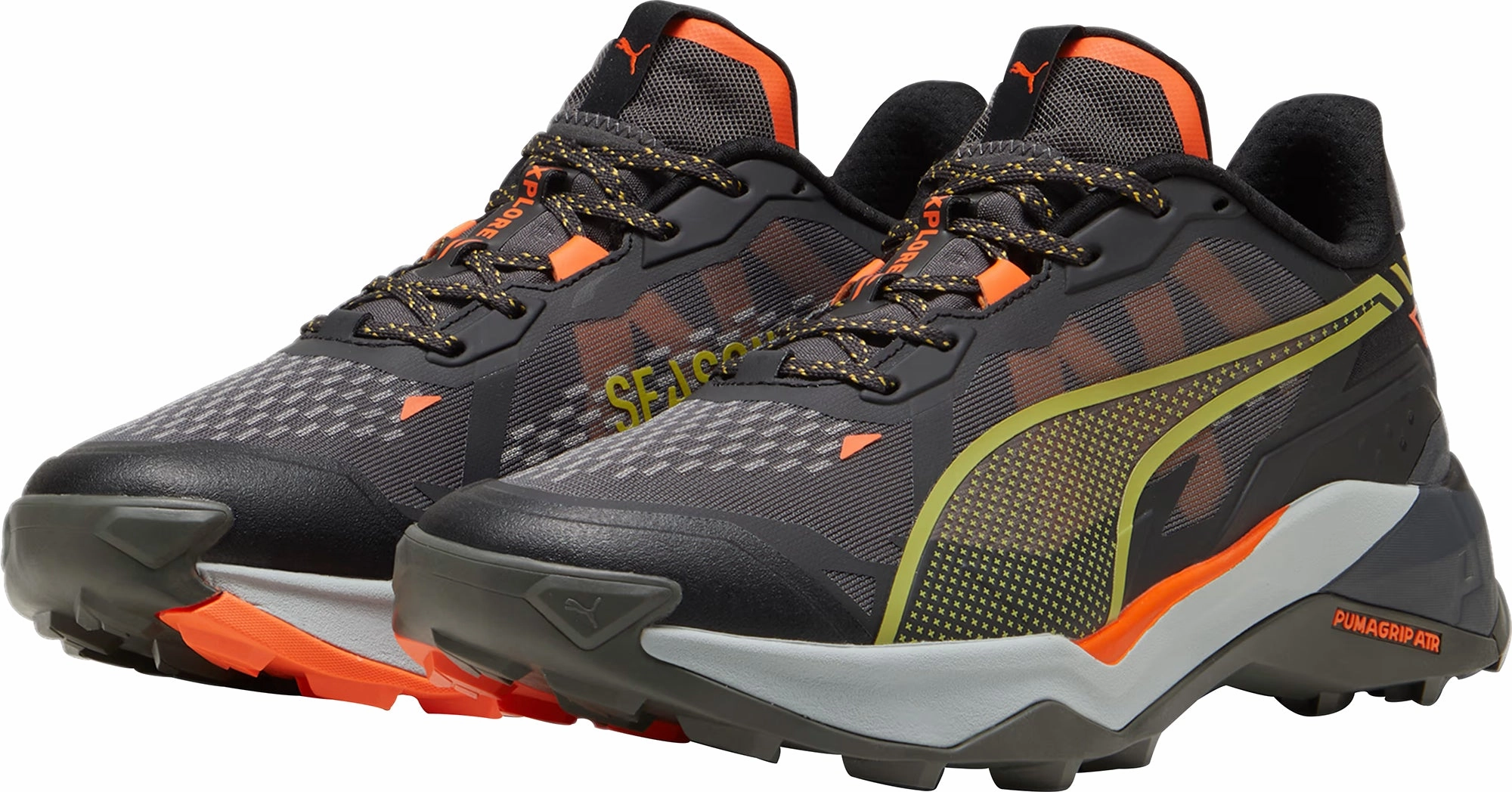 Flat Trail Puma Explore Nitro 2 Mens Walking Shoes - Grey