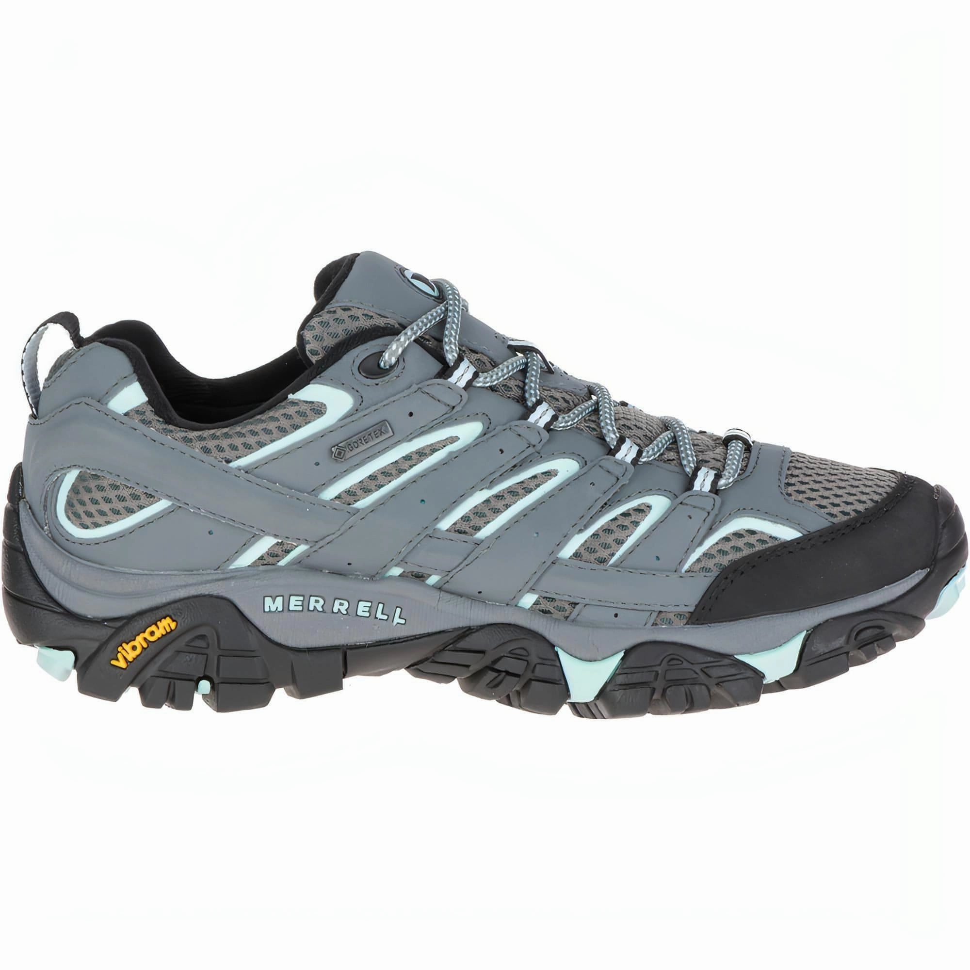 Merrell Moab 2 GORE-TEX Womens Walking Shoes - Grey Performance Trekking