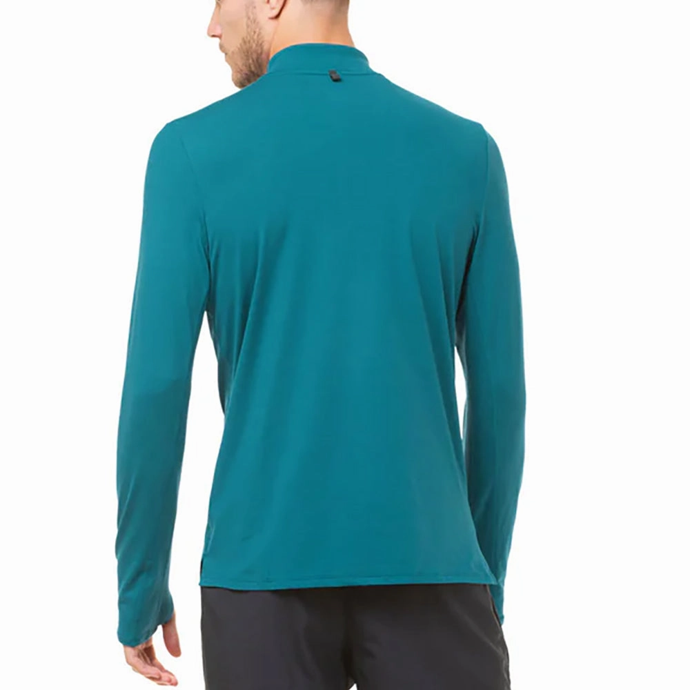 Ronhill Core Thermal Half Zip Long Sleeve Mens Running Top - Blue toddlers' Gym workout