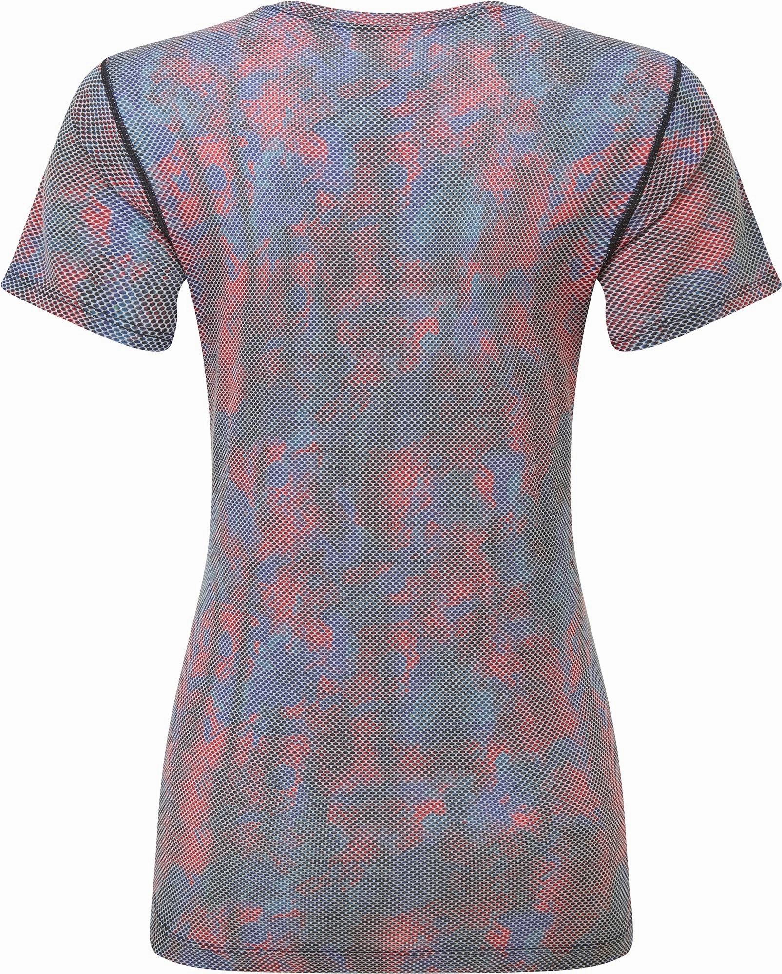 Ronhill Tech Golden Hour Short Sleeve Womens Running Top - Purple Flexible Collar