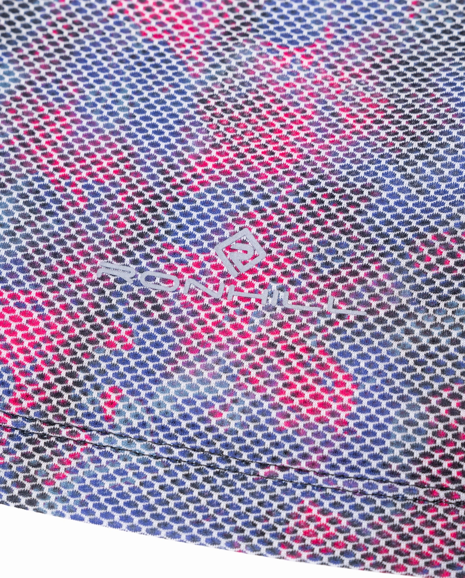 Ronhill Tech Golden Hour Short Sleeve Womens Running Top - Purple Reinforced Shoulder Stitching Layered Sleeve