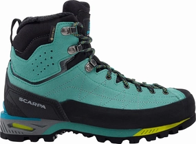 Scarpa Zodiac Tech GORE-TEX Womens Walking Boots - Green Waterproof Design