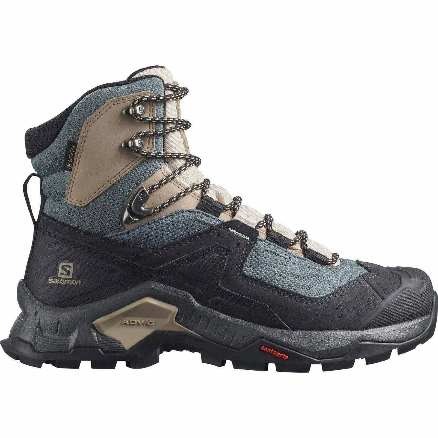 Salomon Quest Element GORE-TEX Womens Walking Boots - Grey Elite Cushioning