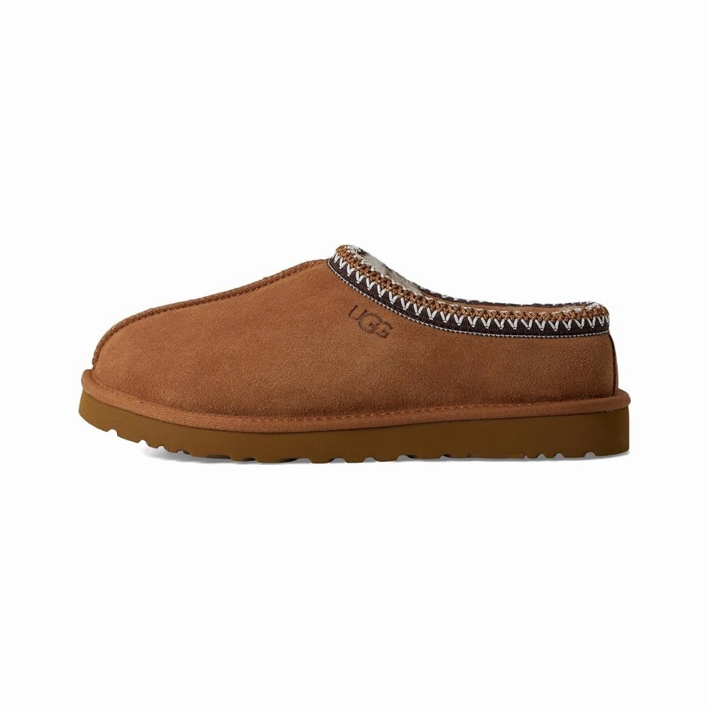 UGG Tasman II 1174671-CHE Slipper Men's Chestnut Suede Round Toe Slip-On GUG159 Anti   Impact Quick Comfort Slides