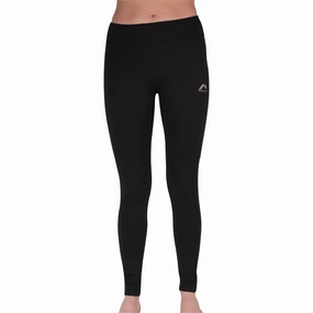 More Mile Excel Womens Long Running Tights - Black Casual Comfort