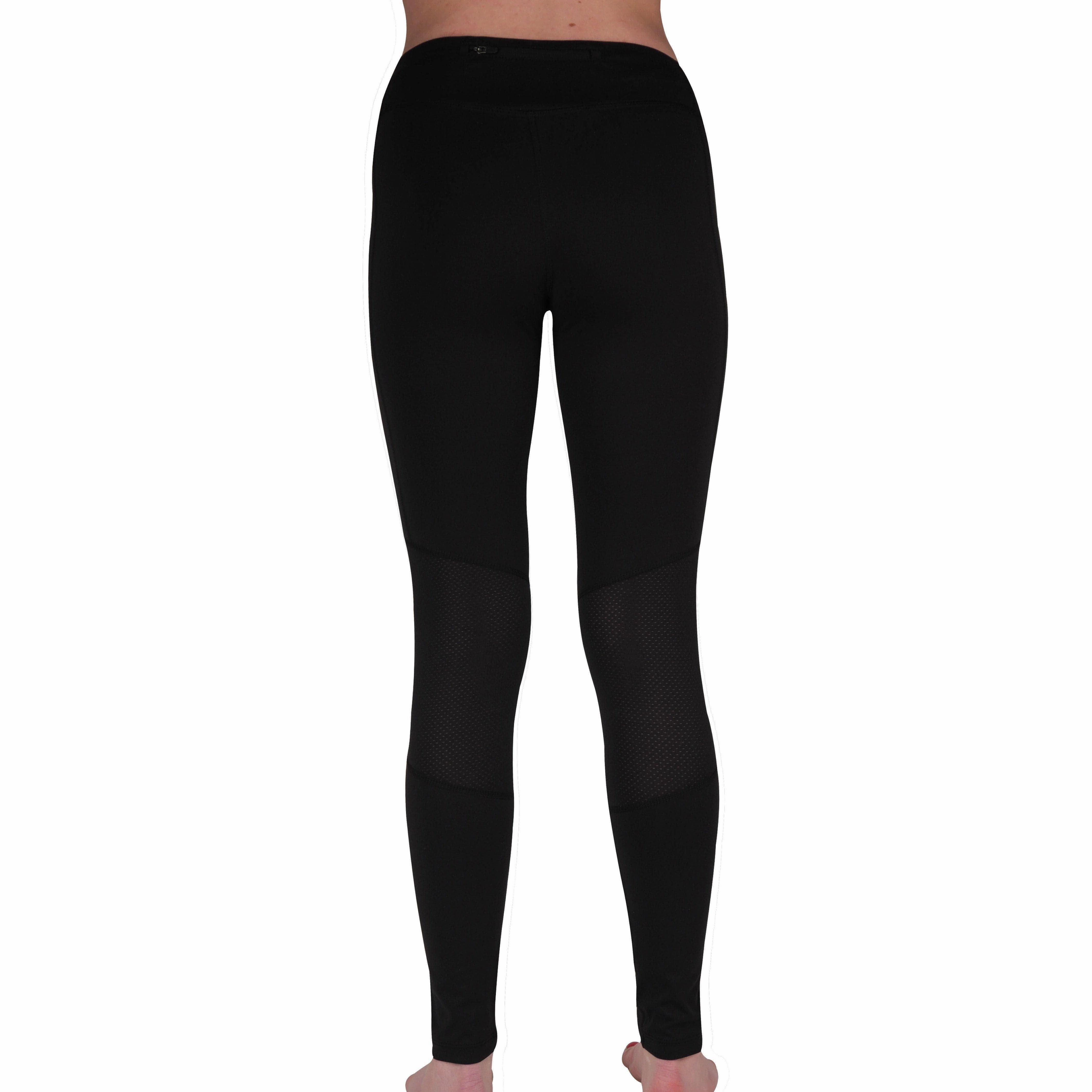 Perfect Design Wear Zen Mode More Mile Excel Womens Long Running Tights - Black