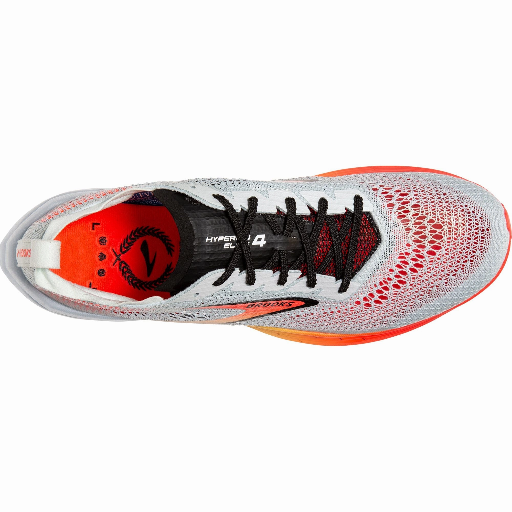 Anti microbial Brooks Hyperion Elite 4 Running Shoes - Grey