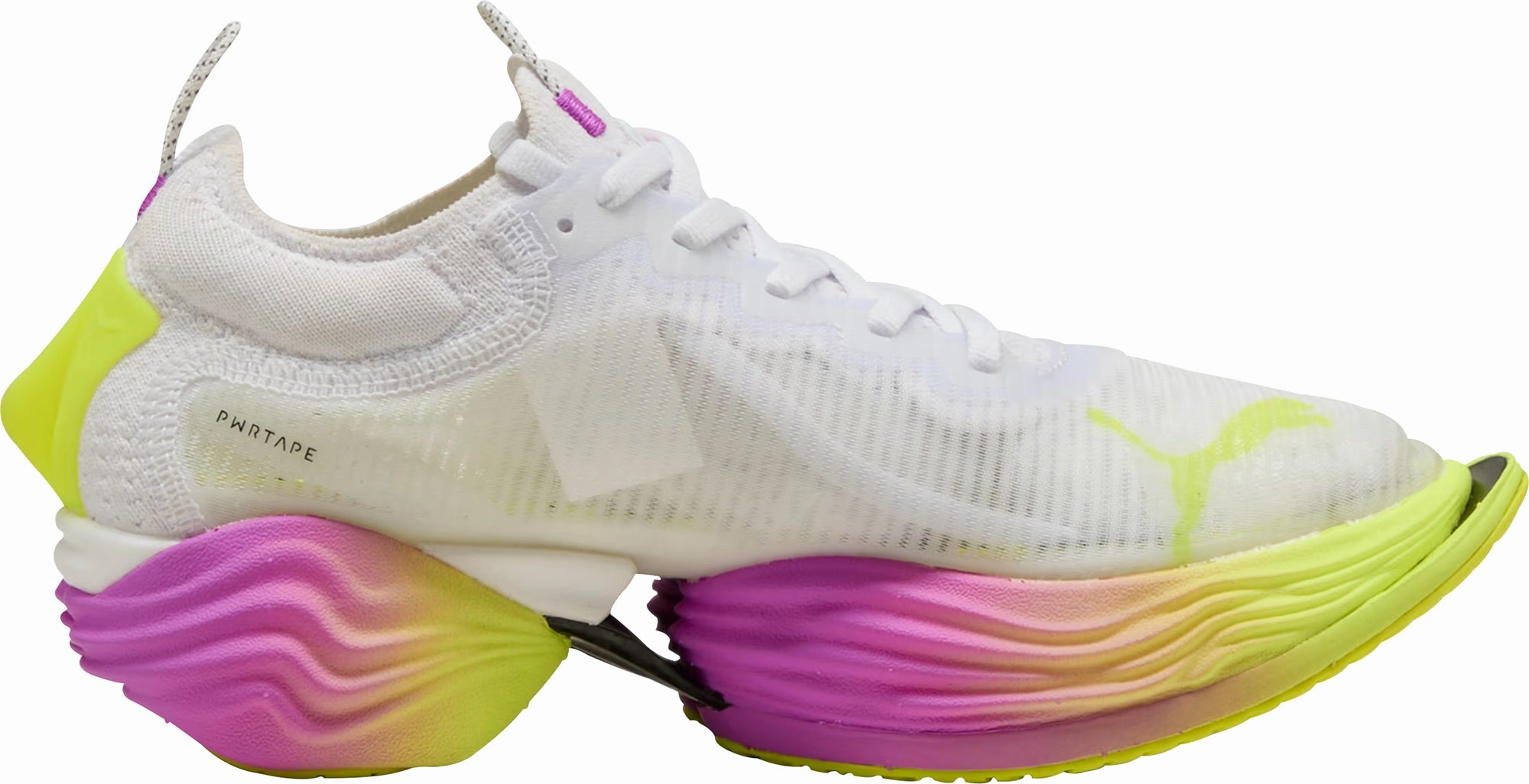 Puma Fast-R Nitro Elite 2 Ekiden Glow Womens Running Shoes - White Balanced Ride Weekend Style