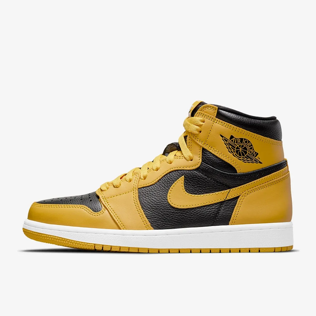 lace up closure Air Jordan 1 Retro High OG 'Pollen'