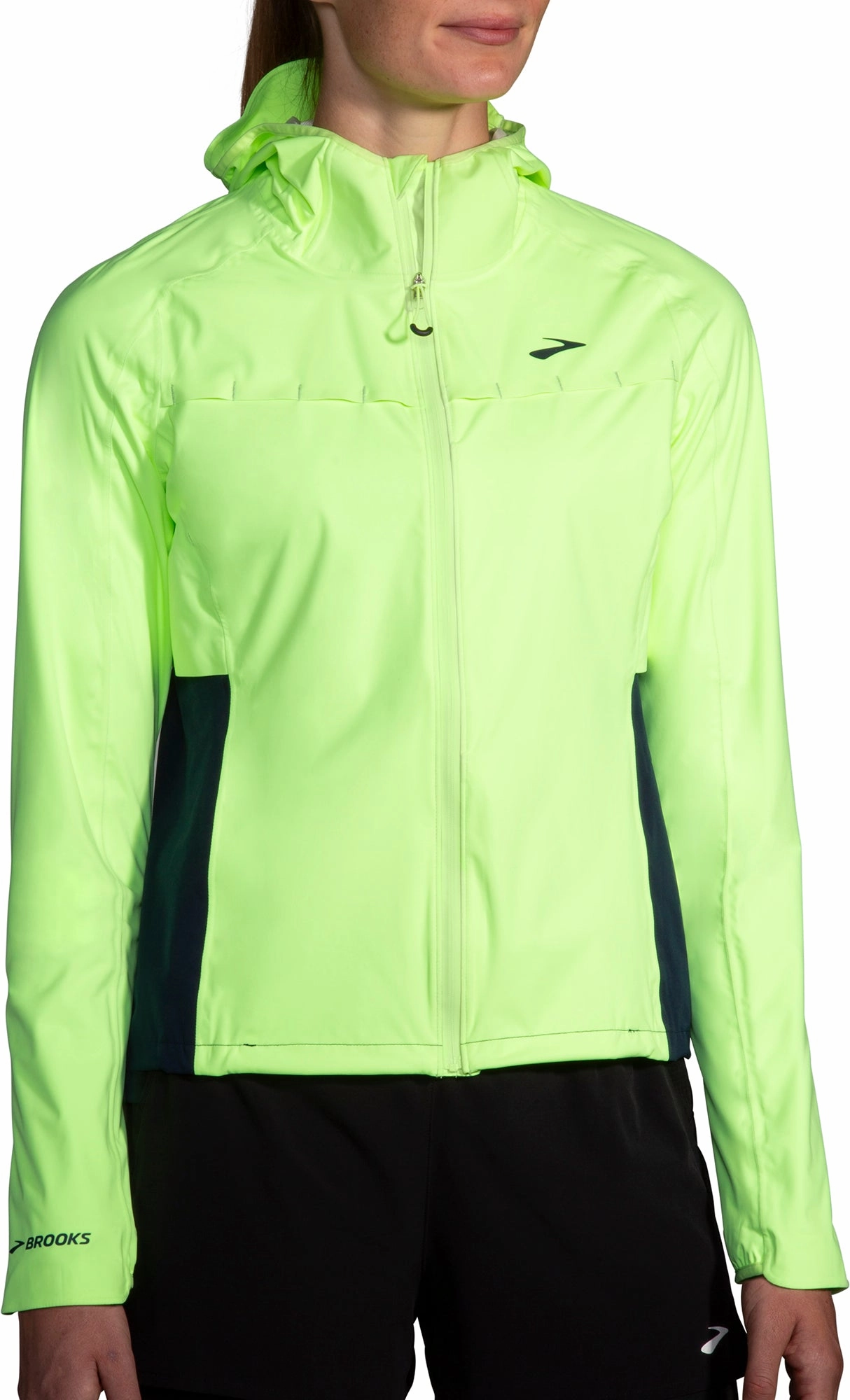 Brooks High Point Waterproof Womens Running Jacket - Green Enhance