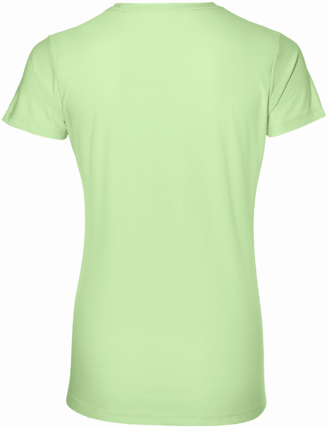 Asics Graphic Short Sleeve Womens Running Top - Green Cozy Fit