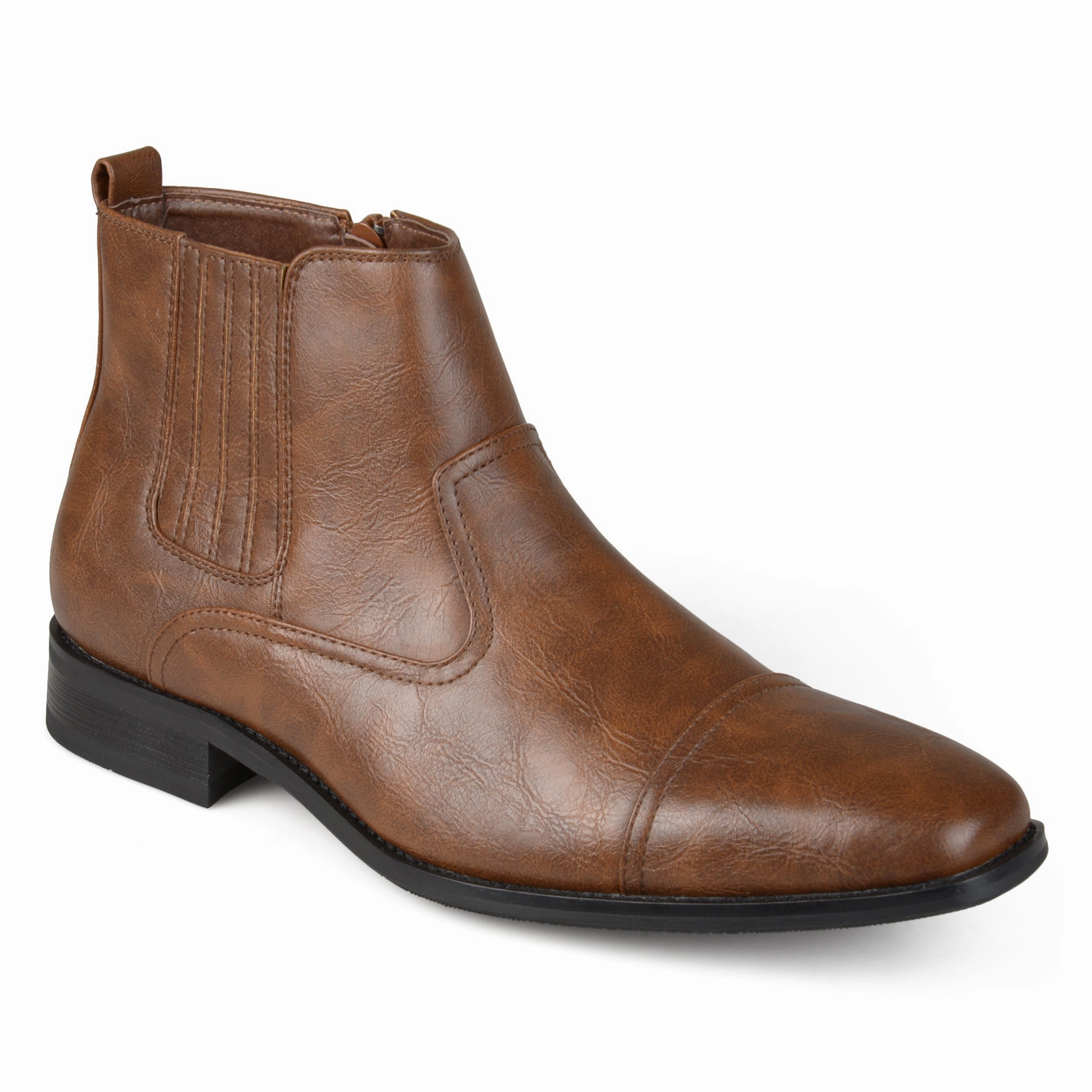 Stretchable Vance Co. Men's Wide Width Alex Chelsea Boot