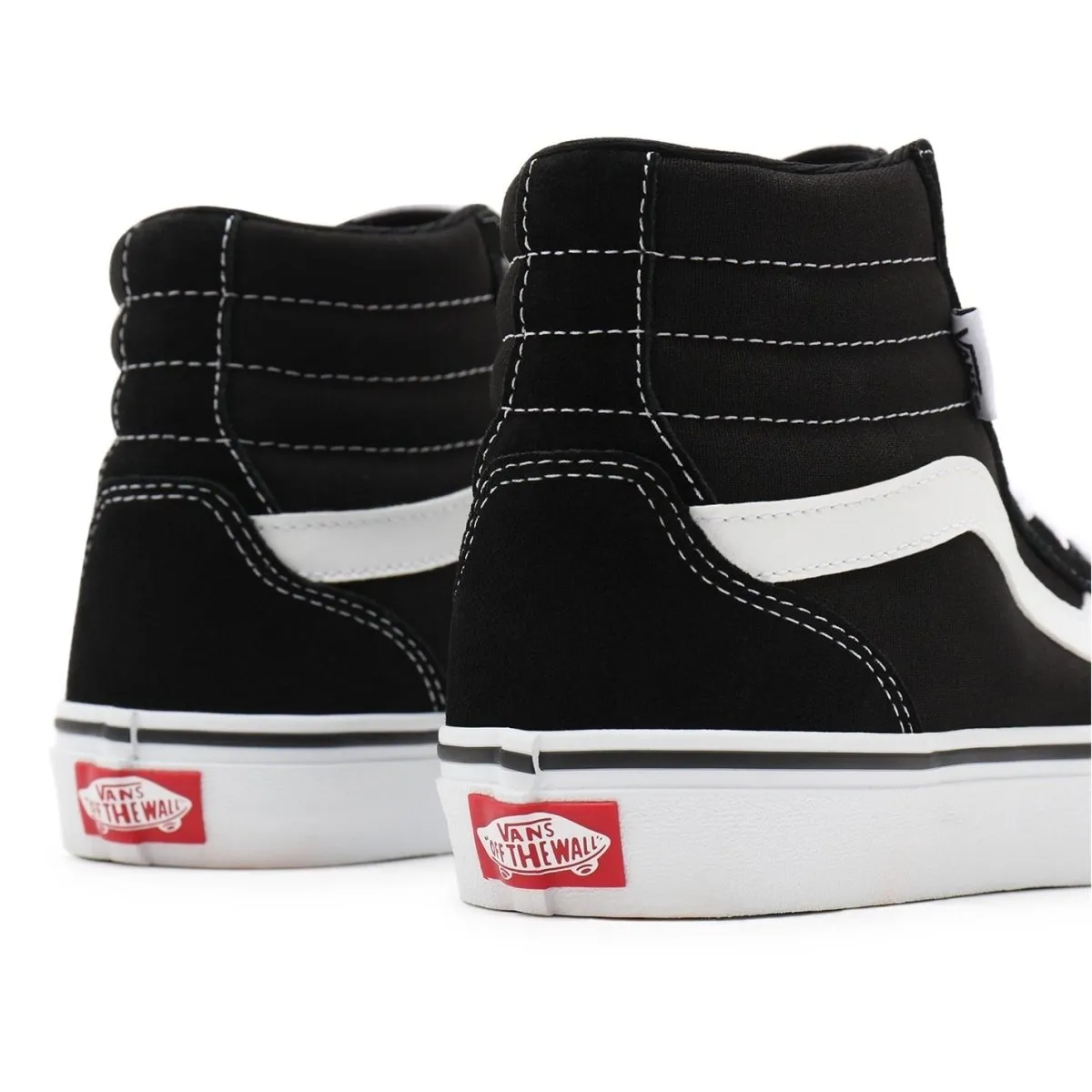 Vans Men's Filmore High Black/White Shoes Wedges