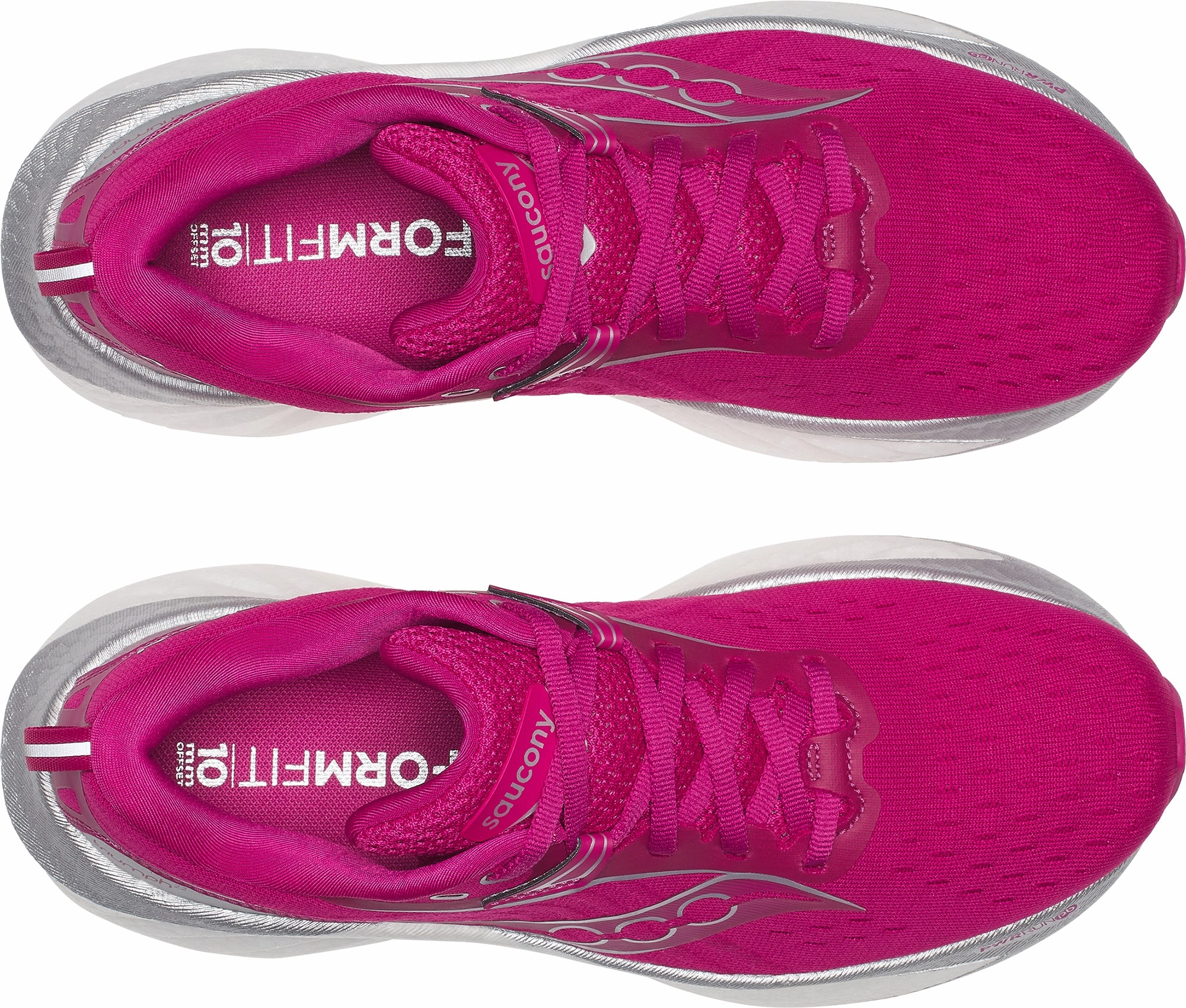 Plush squash shoes Saucony Triumph 22 Womens Running Shoes - Pink