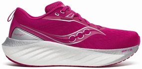 Saucony Triumph 22 Womens Running Shoes - Pink Foot Shock Diffusion camouflage running shoes