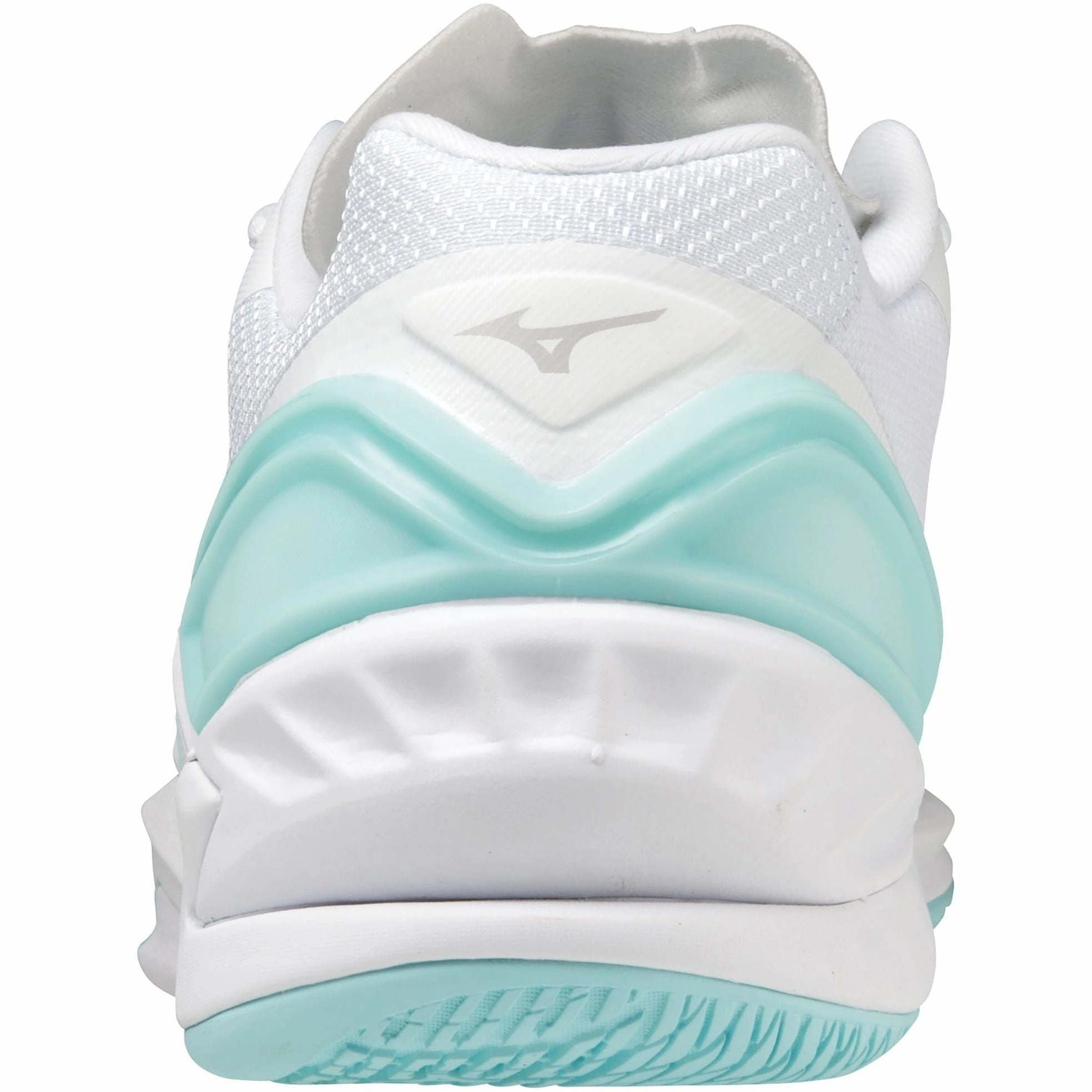 Dual Density Midsole Mizuno Wave Stealth Neo Womens Netball Shoes - White
