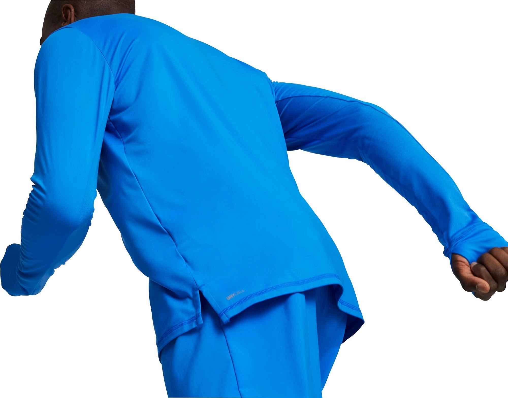 Puma Favourite Half Zip Long Sleeve Mens Running Top - Blue Tourist