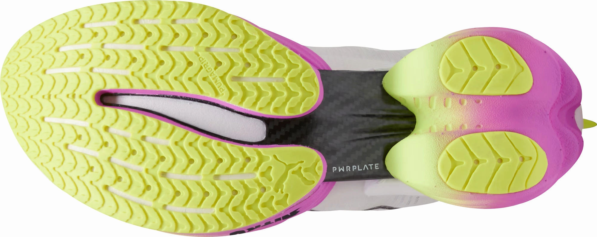 shock - absorbing comfort Recycled Composite Upper Puma Fast-R Nitro Elite 2 Mens Running Shoes - White