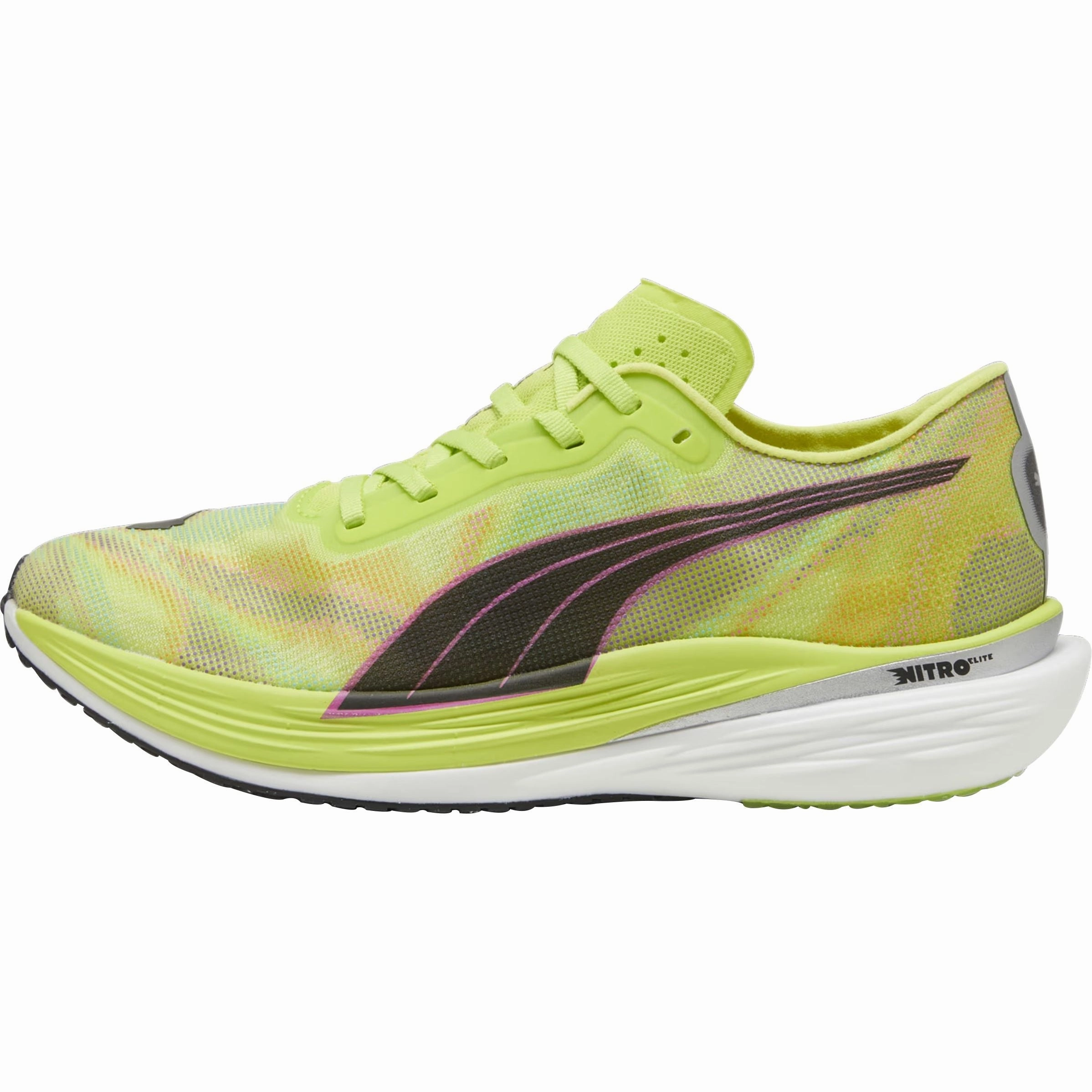 Intermediate runner Puma Deviate Nitro Elite 2 Mens Running Shoes - Green