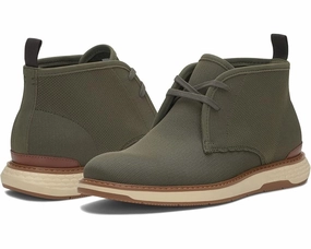 Sturdy Frame Vince Camuto Saveli Boots Men's  Green Round Toe Ankle Chukka JOBB1210