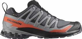 gym - workout running shoes gender - specific shoes Salomon XA Pro 3D V9 GORE-TEX Mens Trail Running Shoes - Grey