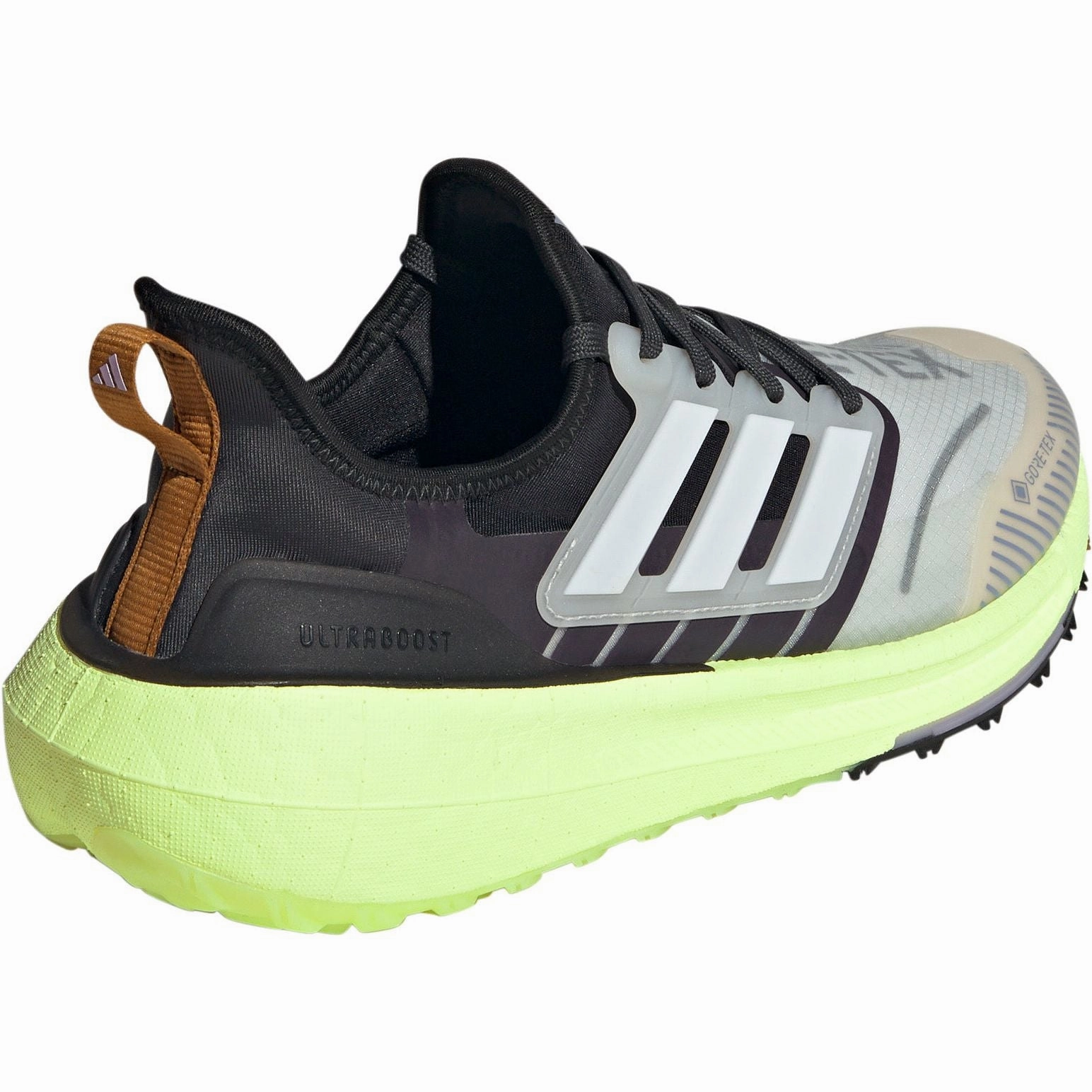 Ultra Breathable Knit DeepLugTread adidas Ultra Boost Light GORE-TEX Mens Running Shoes - Grey