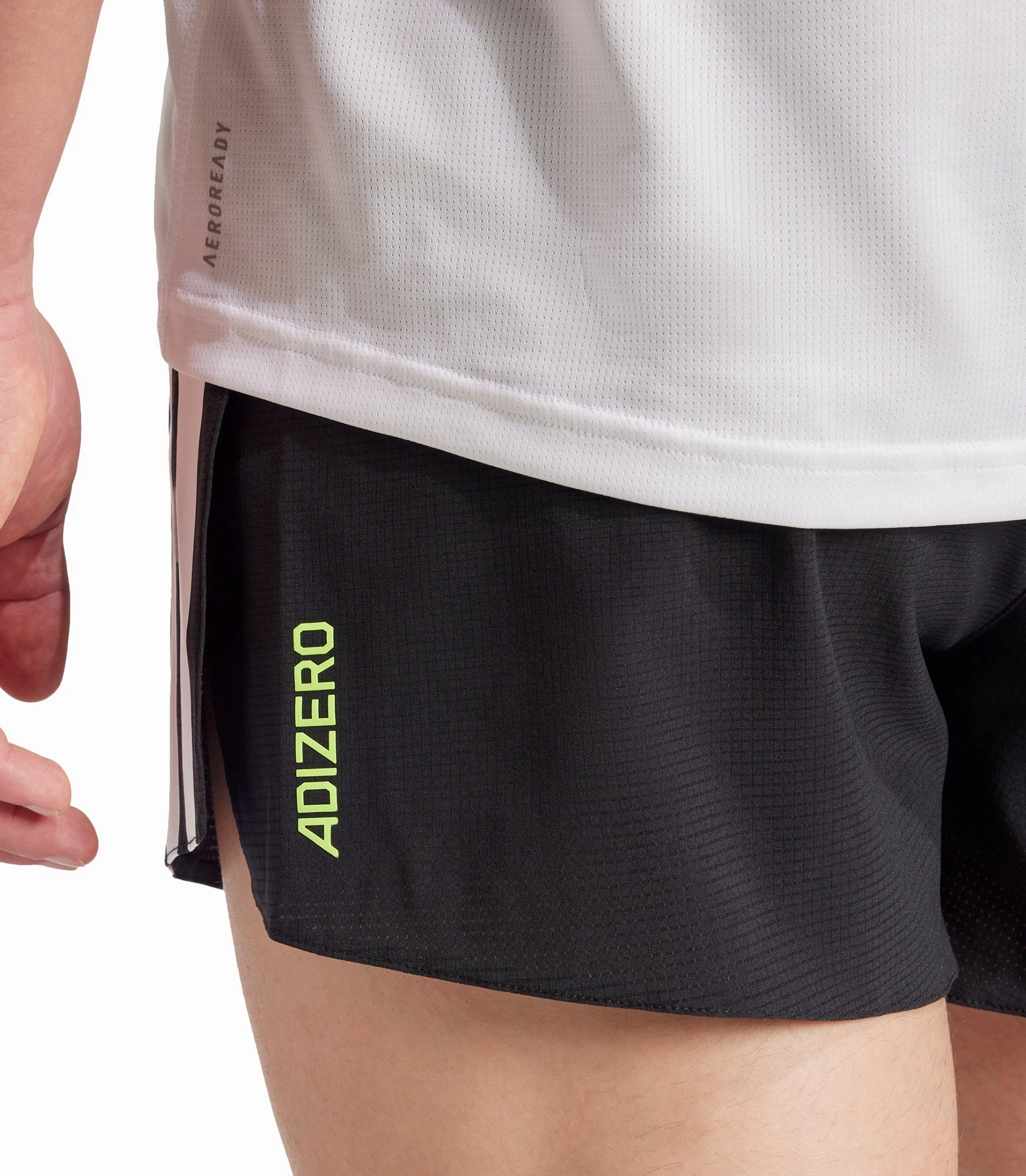 Relaxed Movement Outdoor Movement adidas Adizero Gel Pocket 3 Inch Mens Running Shorts - Black