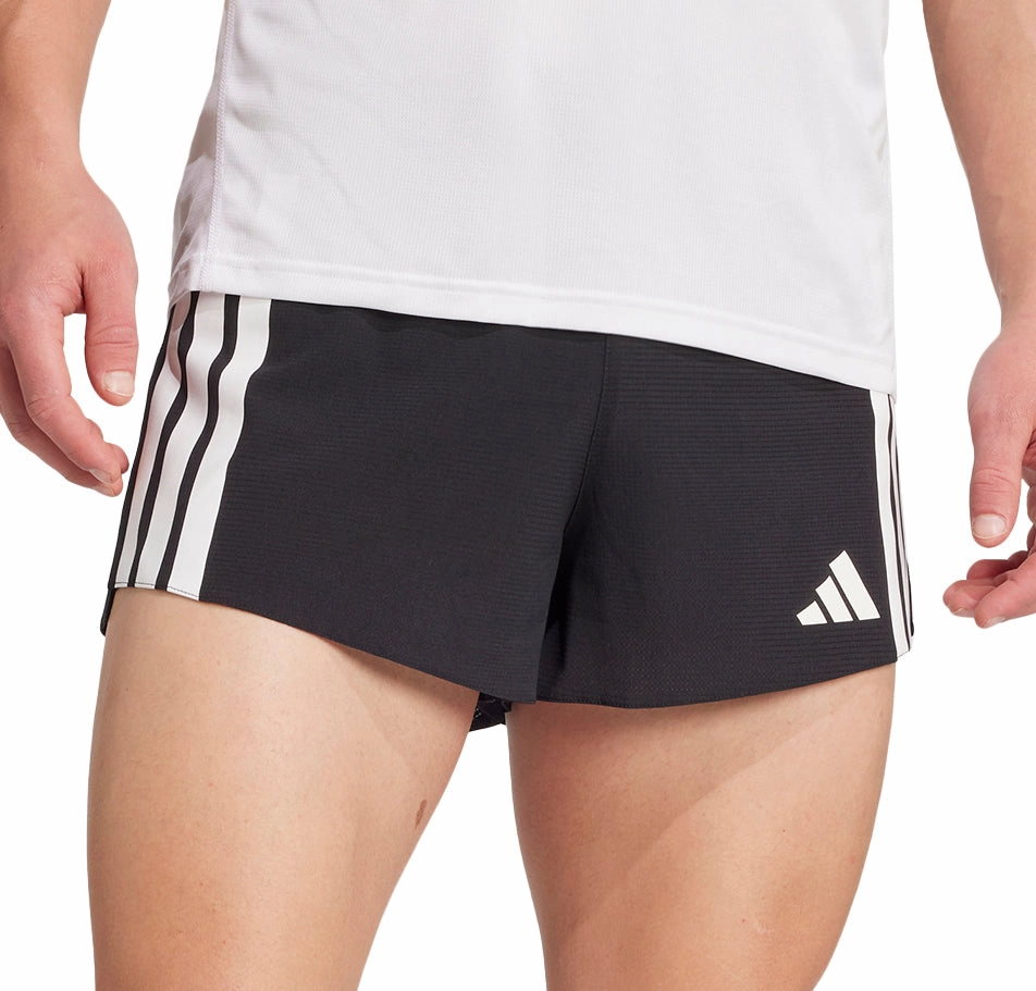 adidas Adizero Gel Pocket 3 Inch Mens Running Shorts - Black Performance Wear