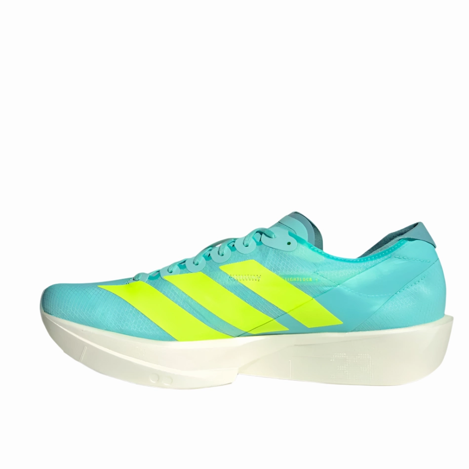 Adidas Men's Takumi Sen 11 Running Shoes in Flash Aqua/Zero Metalic /Mint Ton AW25 waterproof shoe characteristic