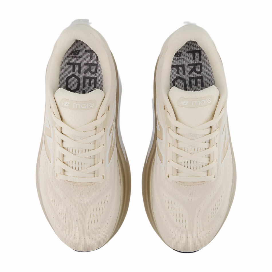 Marathon Gear New Balance Women's More v6 Running Shoes in Permafrost/Bisque/NB White 103 AW25