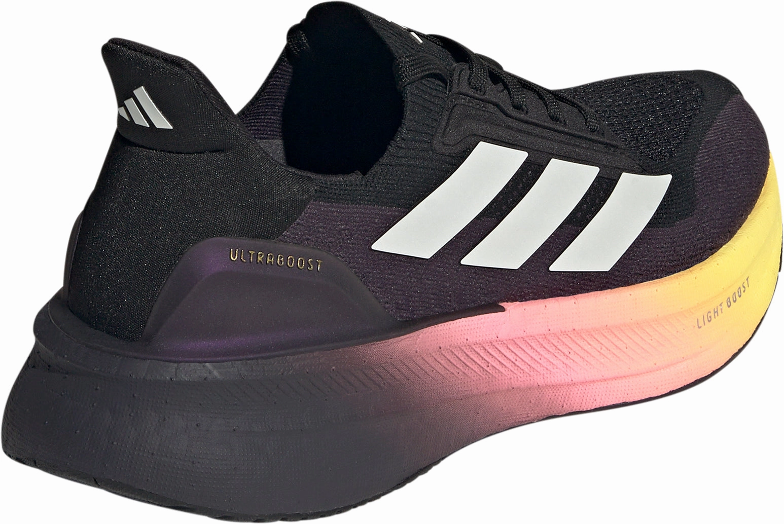 adidas Ultra Boost 5X Womens Running Shoes - Black running as a hobby running with a zipper closure