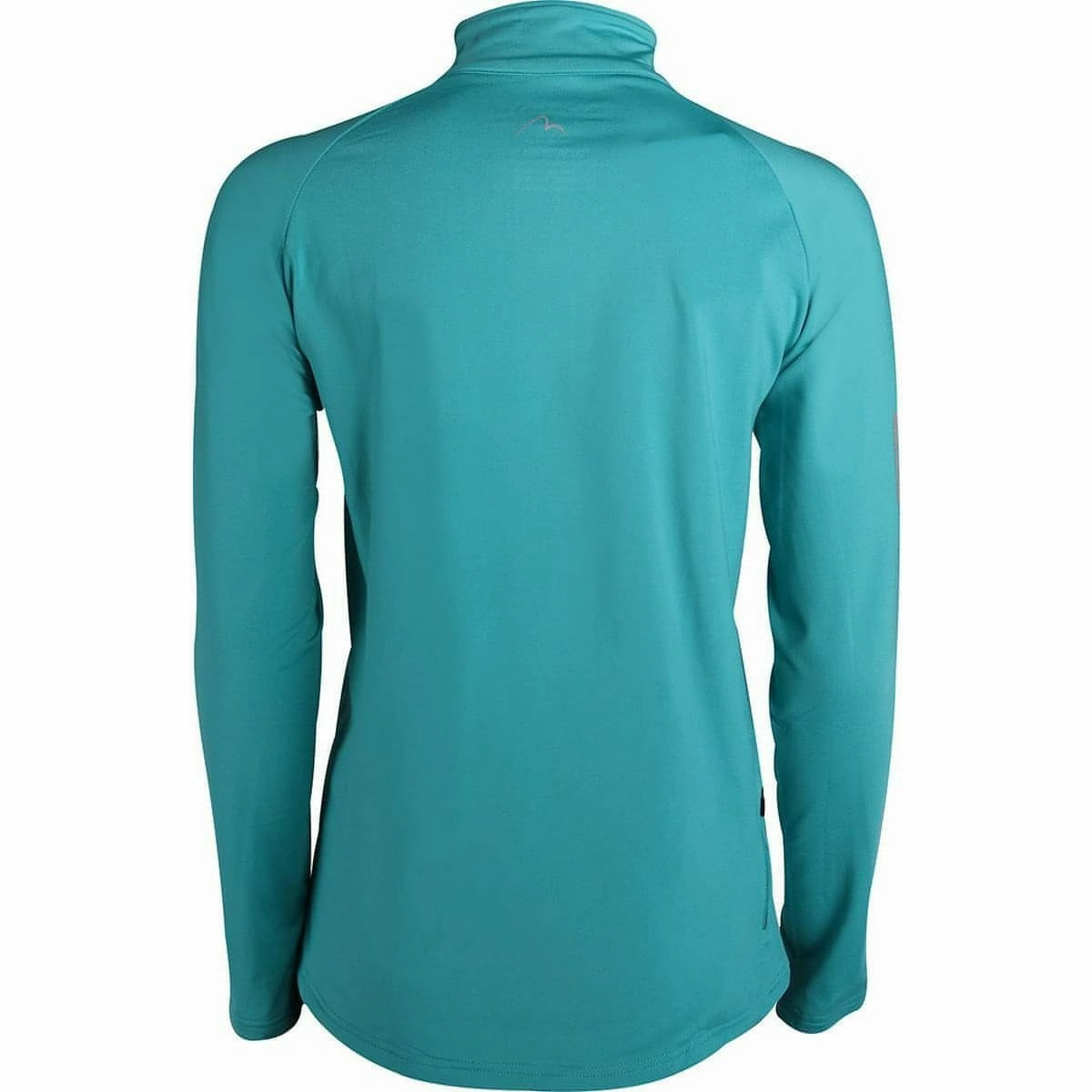 Child Weekend - wear More Mile Vancouver Half Zip Long Sleeve Womens Running Top - Teal