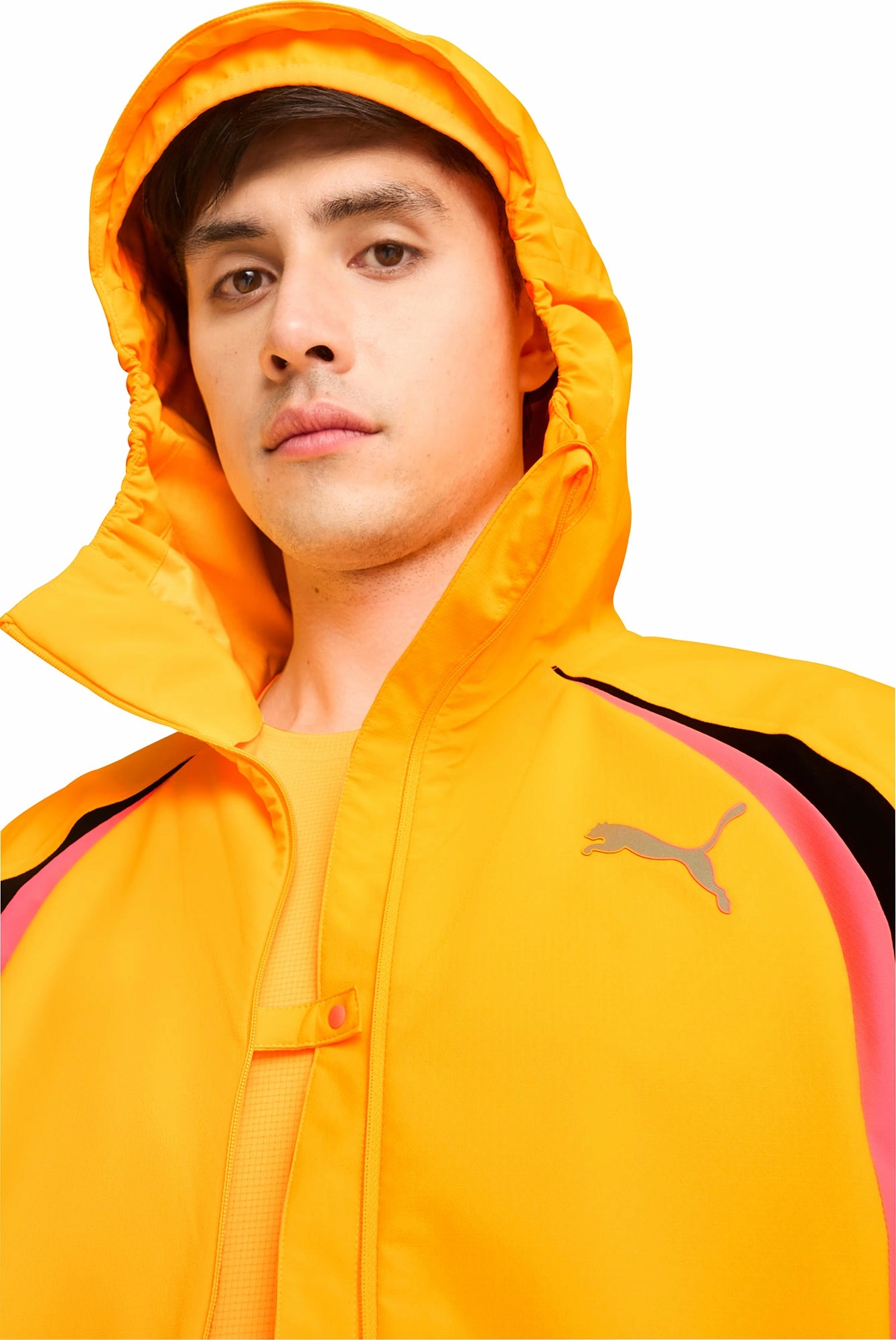 Puma Run Ultraweave Raincell Mens Running Jacket - Orange Fashion Comfort