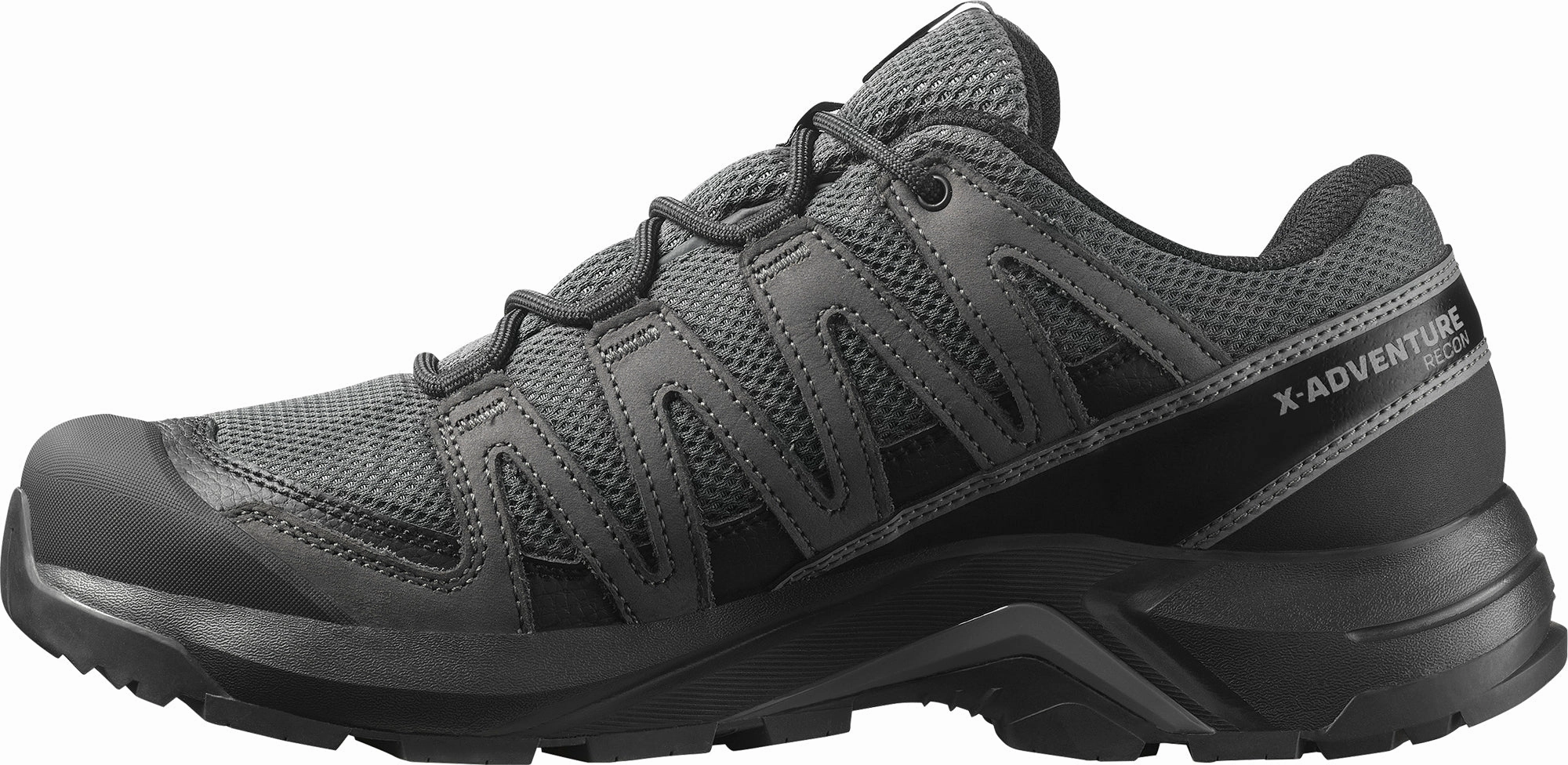 Salomon X-Adventure Recon GORE-TEX Mens Walking Shoes - Black Rolling Transition