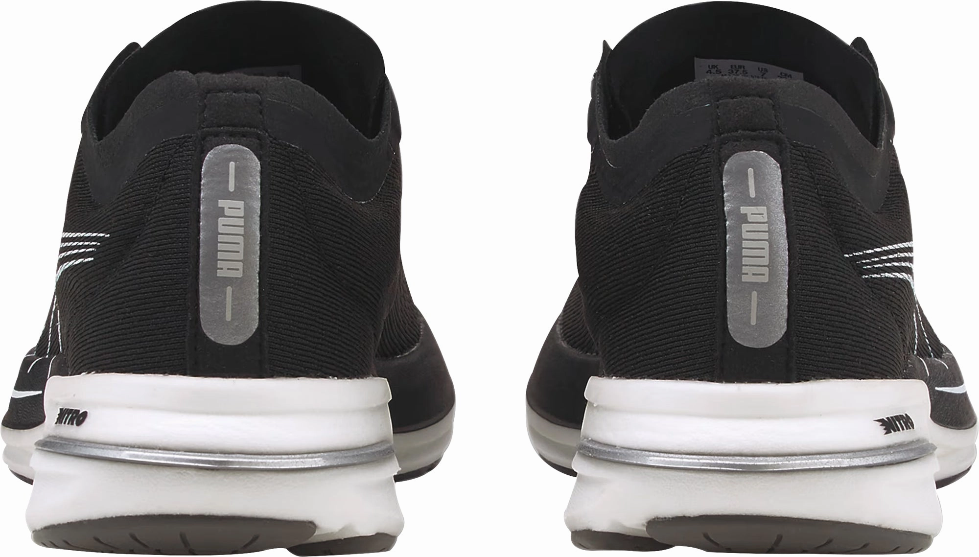 Dynamic Response Tech Puma Deviate Nitro Womens Running Shoes - Black