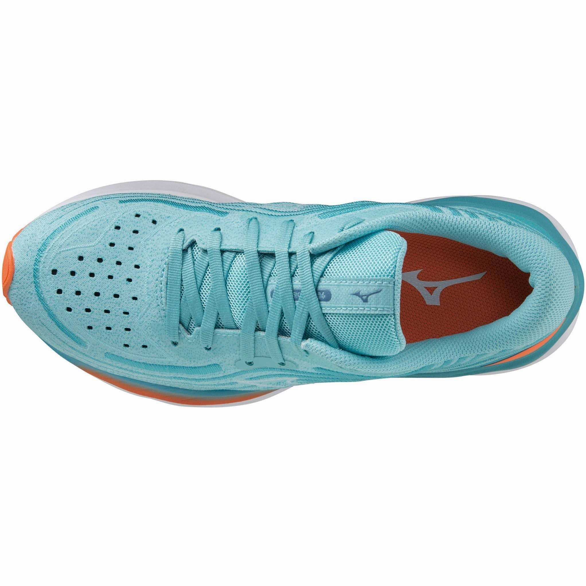 Gradient Density Mizuno Wave Skyrise 4 Womens Running Shoes - Blue