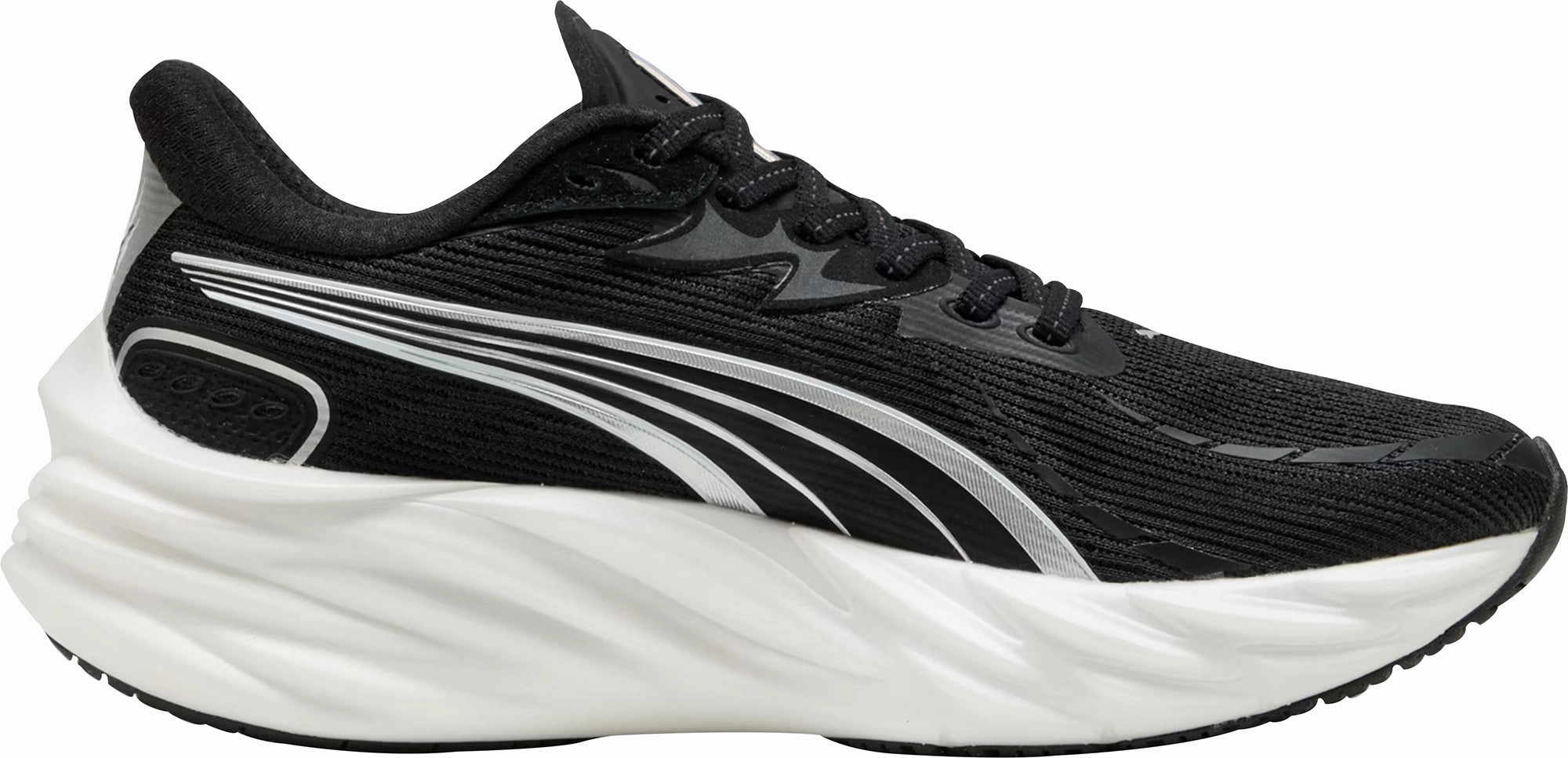 Puma Velocity Nitro 4 Womens Running Shoes - Black Shock Resistance Compact Build