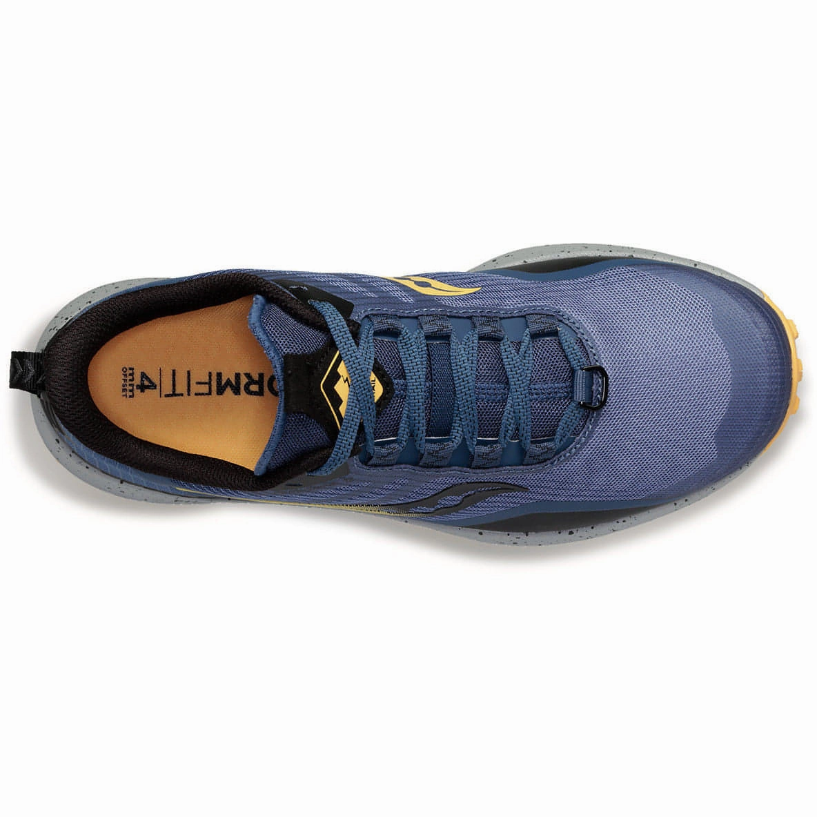 Saucony Peregrine 12 Womens Trail Running Shoes - Blue running for sports festivals Speed Edge