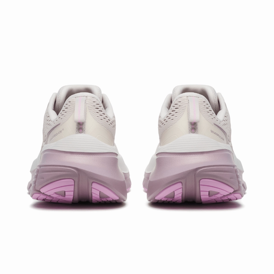 duathlon - running shoes Saucony Women's Guide 18 Running Shoes in Moon/Quail SS25